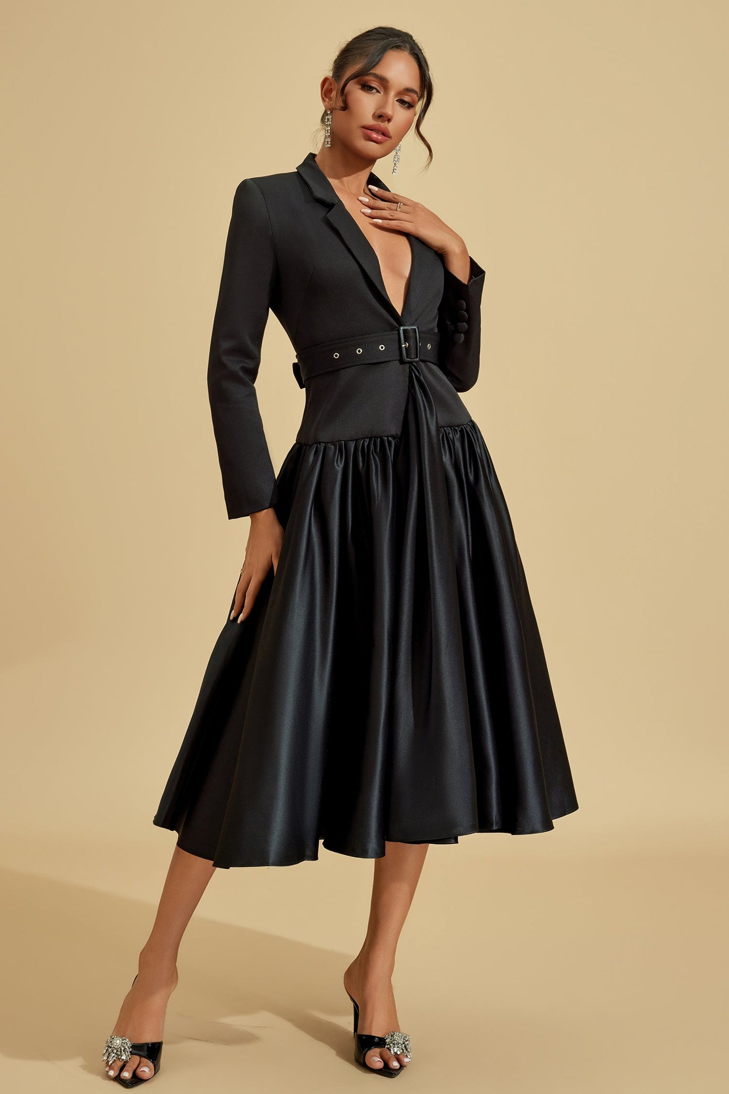 Blazer Midi Elbise