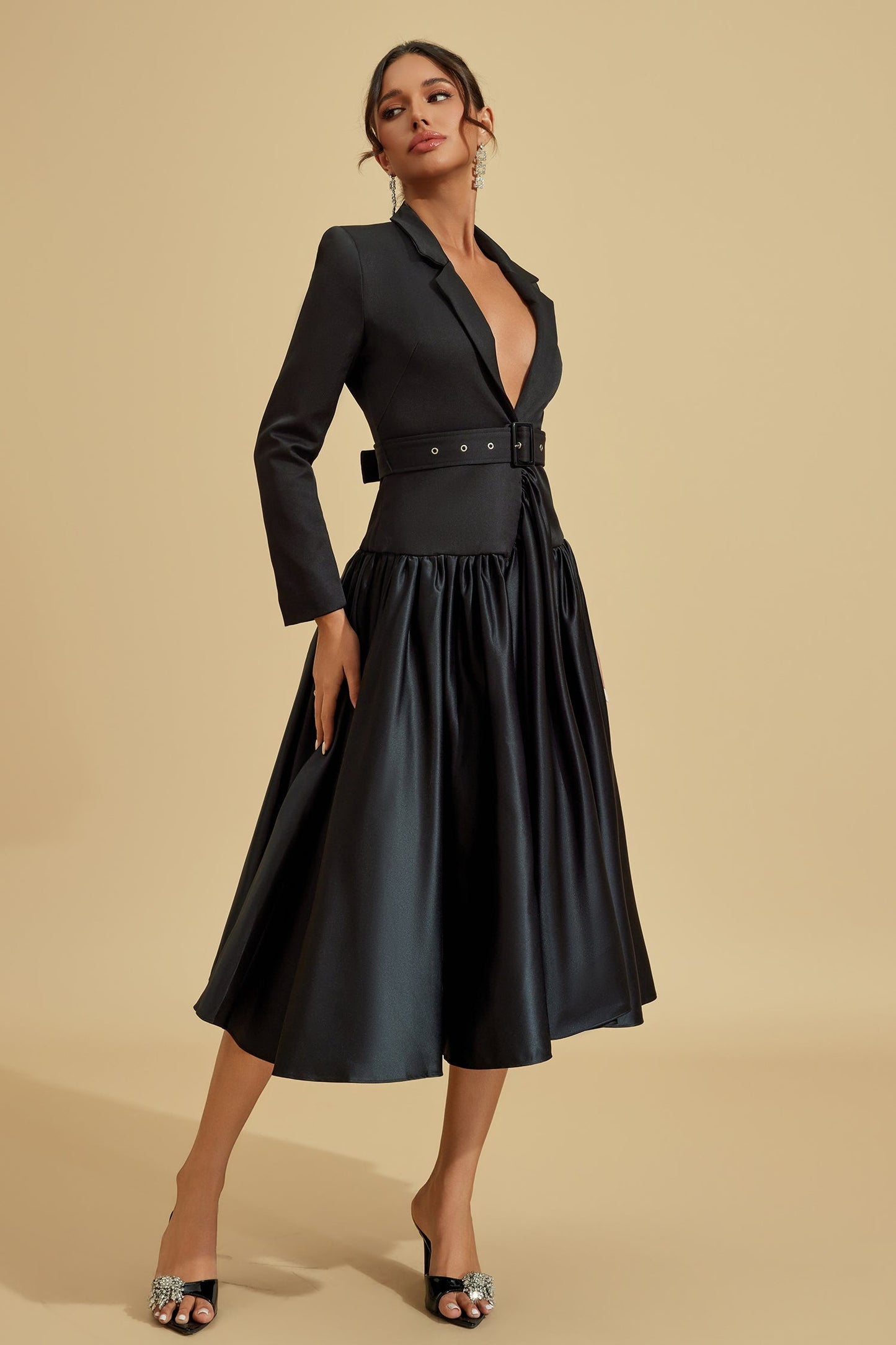 Blazer Midi Elbise
