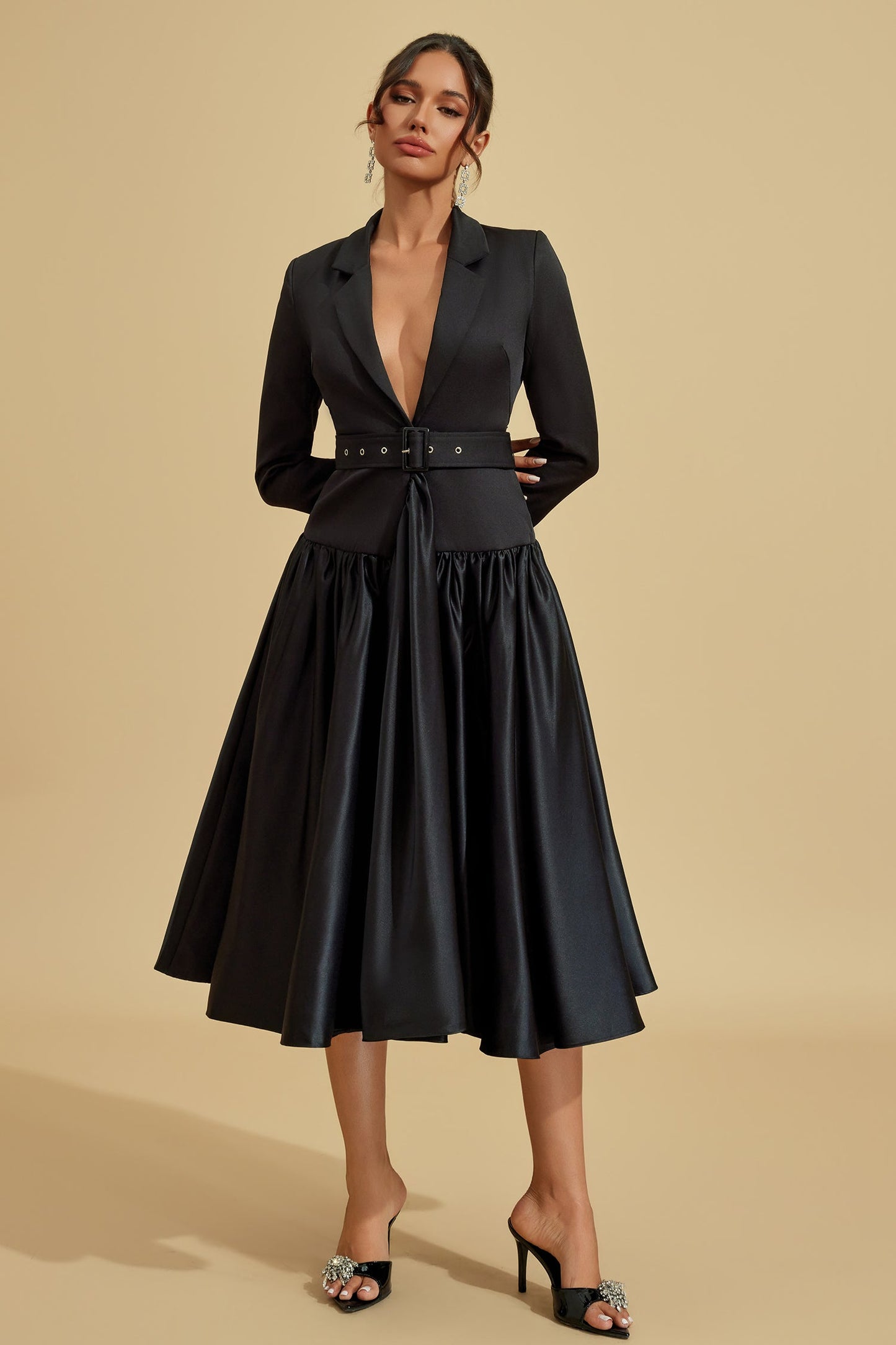 Blazer Midi Elbise