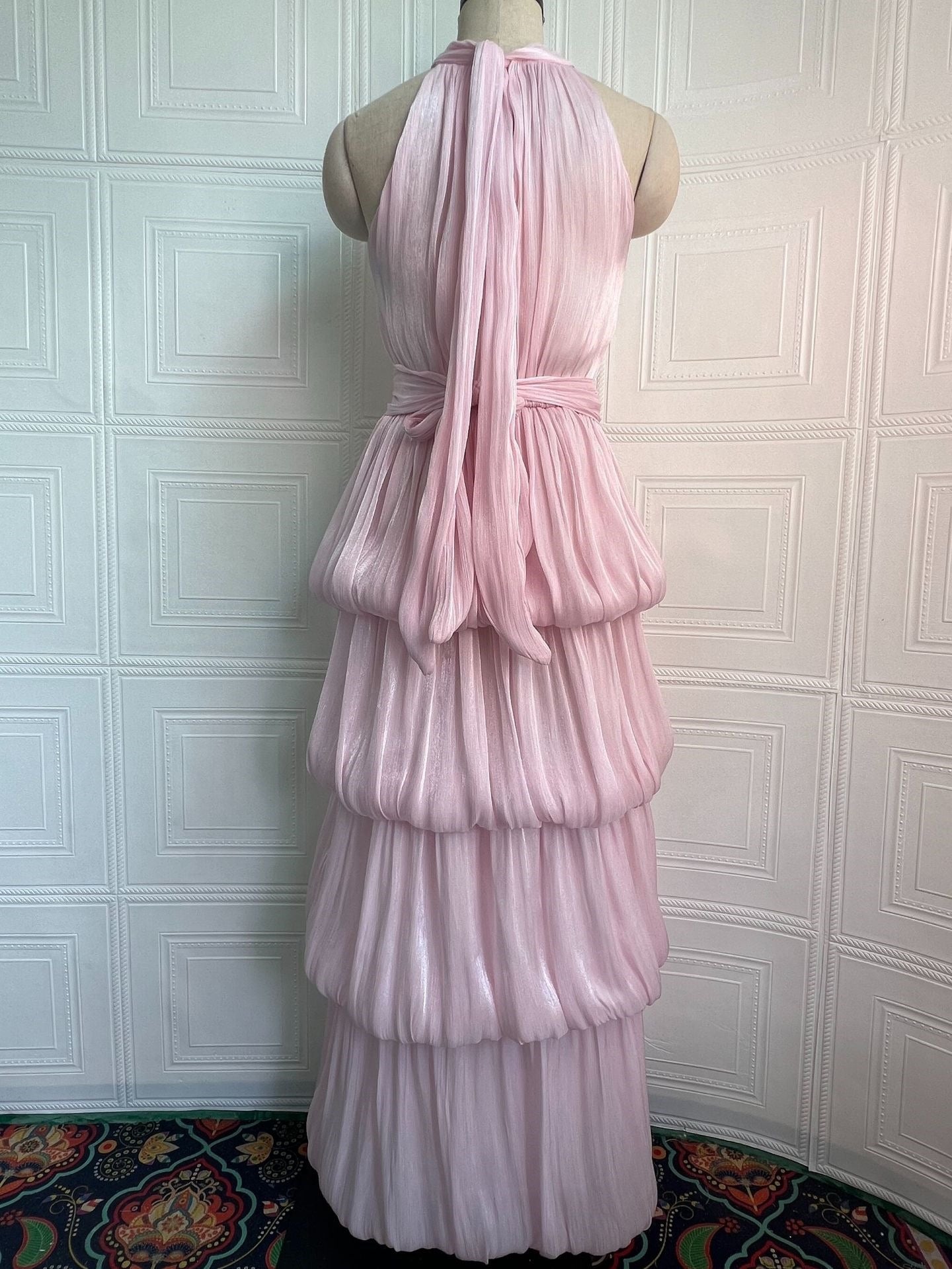Celestine Halter Kat Kat Maxi Elbise