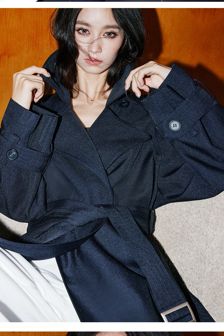 Oversize British Stil Trençkot