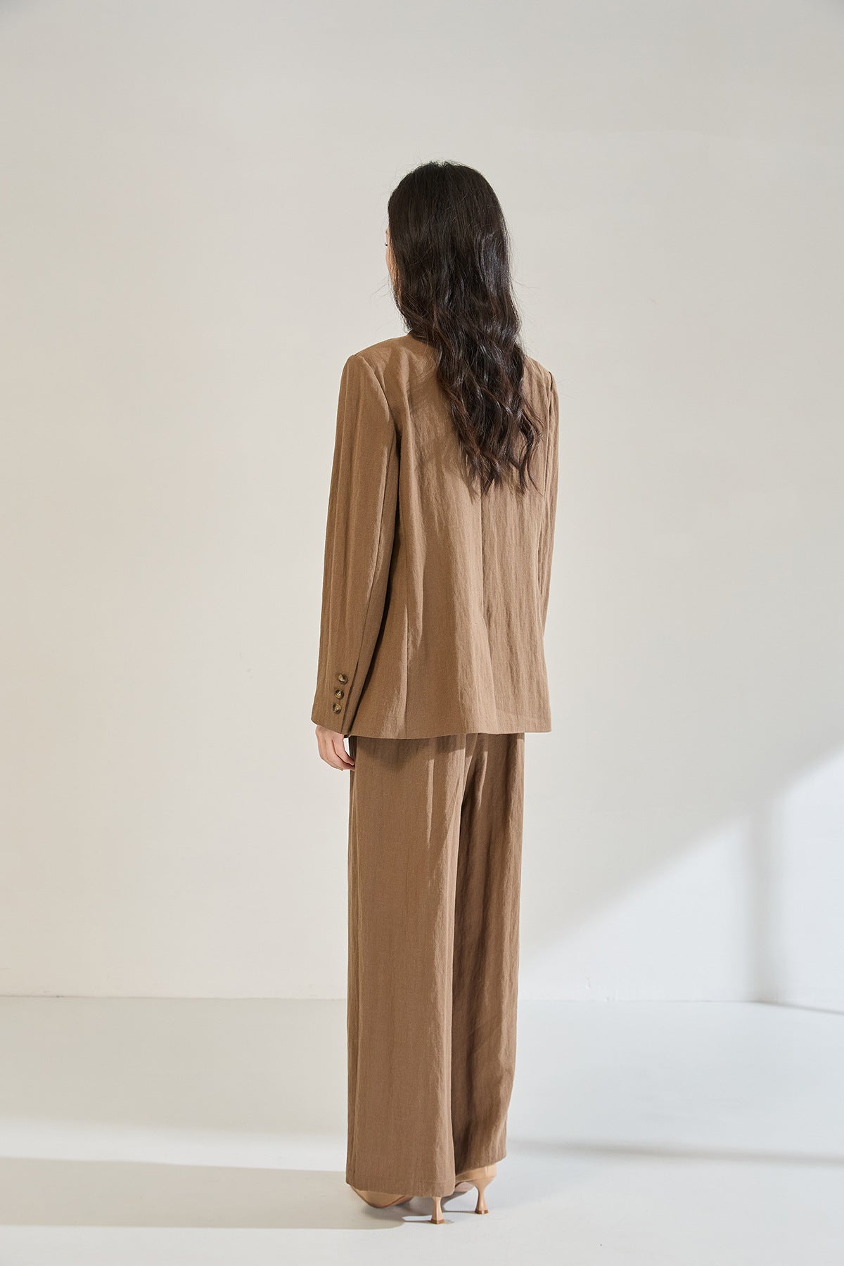 Tencel, Keten ve Rayon Karışımlı Kumaş Takım Elbise