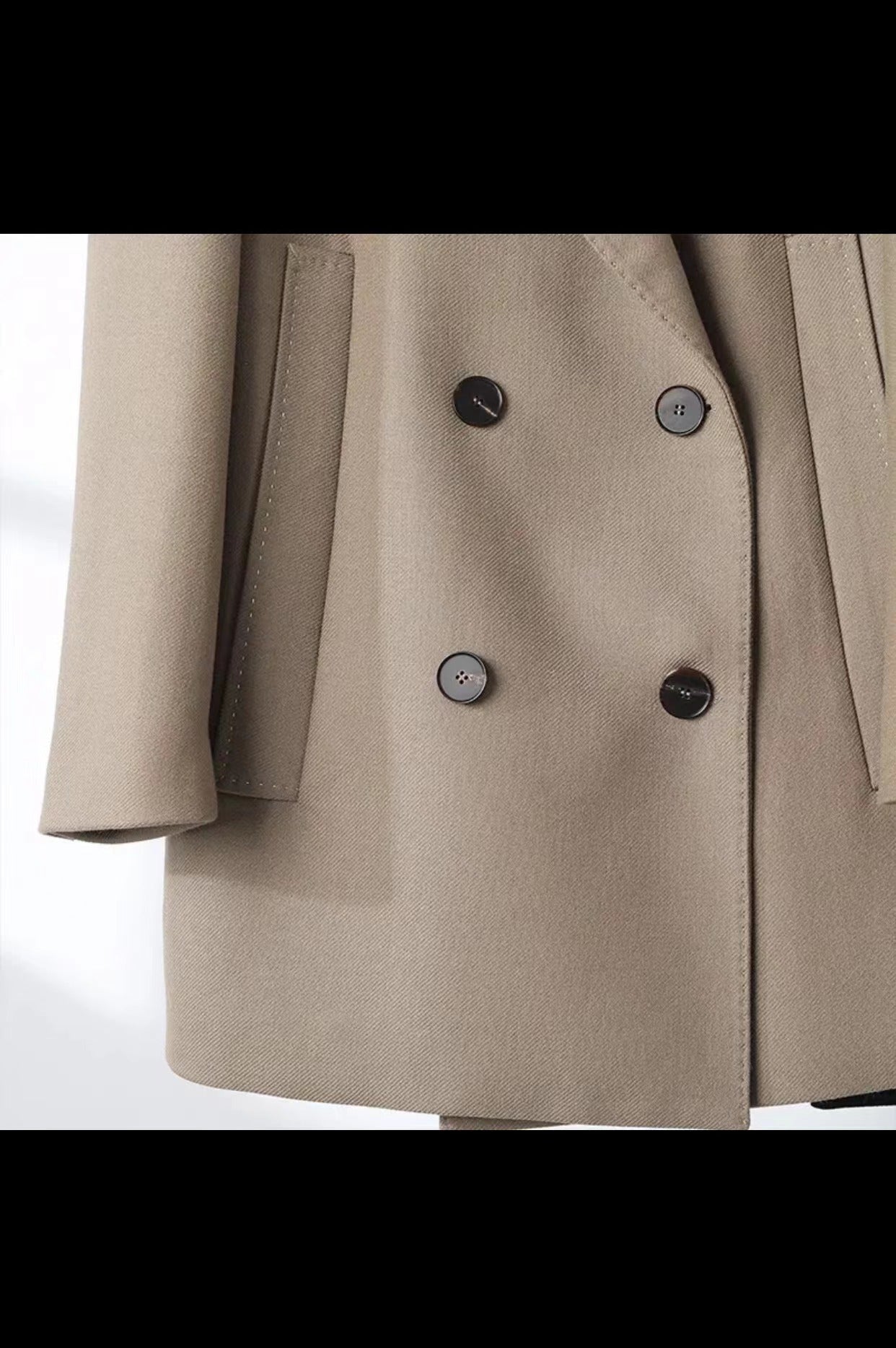 Rock Oversize Blazer Yün Ceket