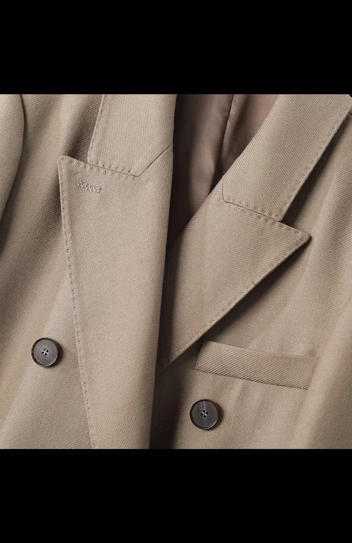 Rock Oversize Blazer Yün Ceket