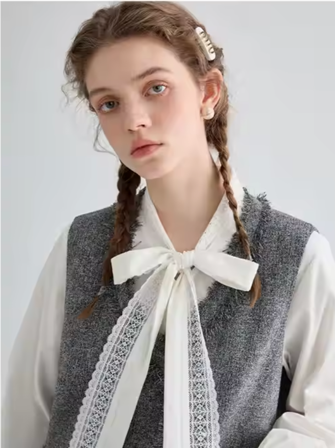 Rahat Preppy V-Yaka Pileli Midi Elbise
