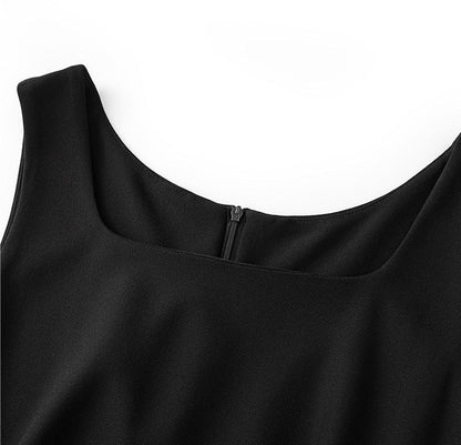 Amélie Noir Maxi Elbise