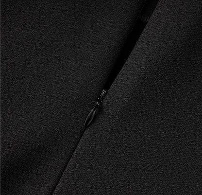 Amélie Noir Maxi Elbise