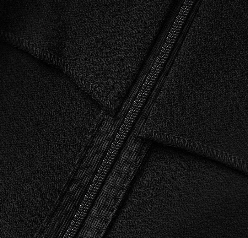 Amélie Noir Maxi Elbise