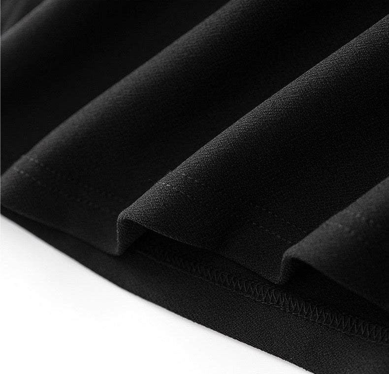 Amélie Noir Maxi Elbise