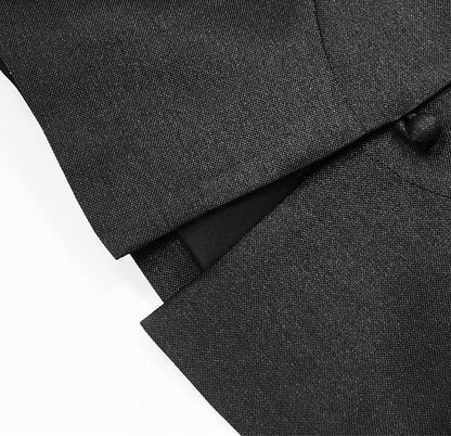Emilia Luxe Yelek ve Crop Pantolon Takımı