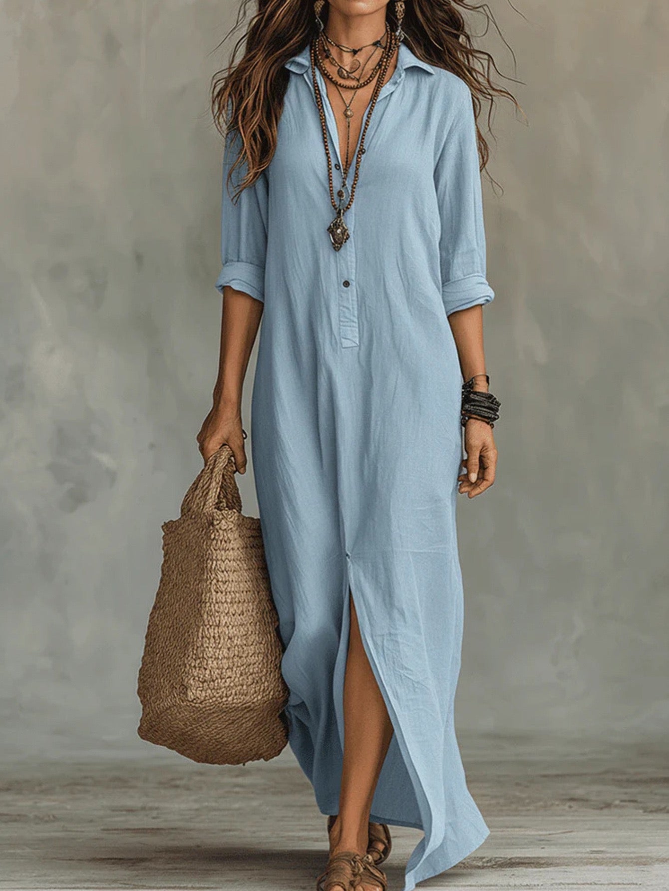 Élodie Relaxed Maxi Dress