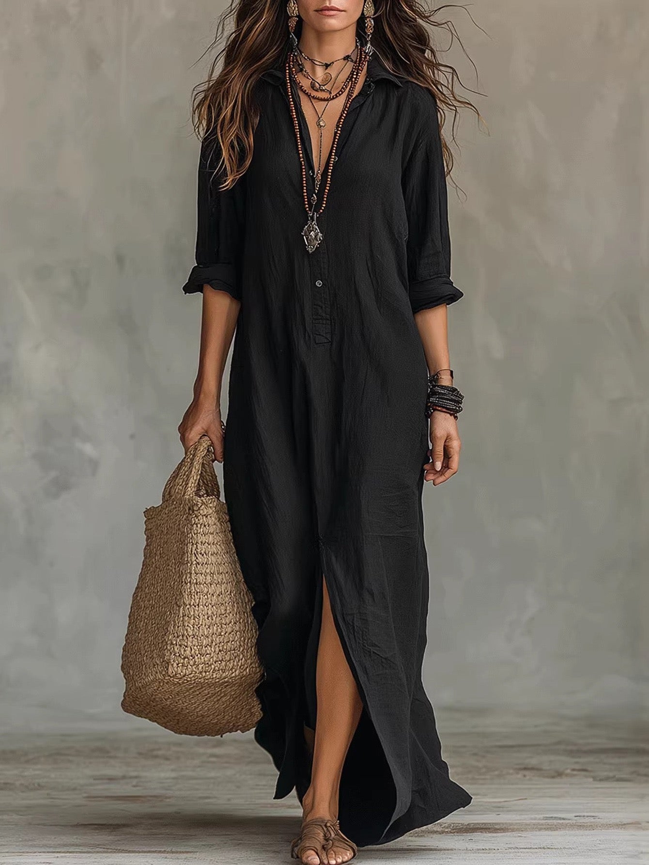 Élodie Relaxed Maxi Dress