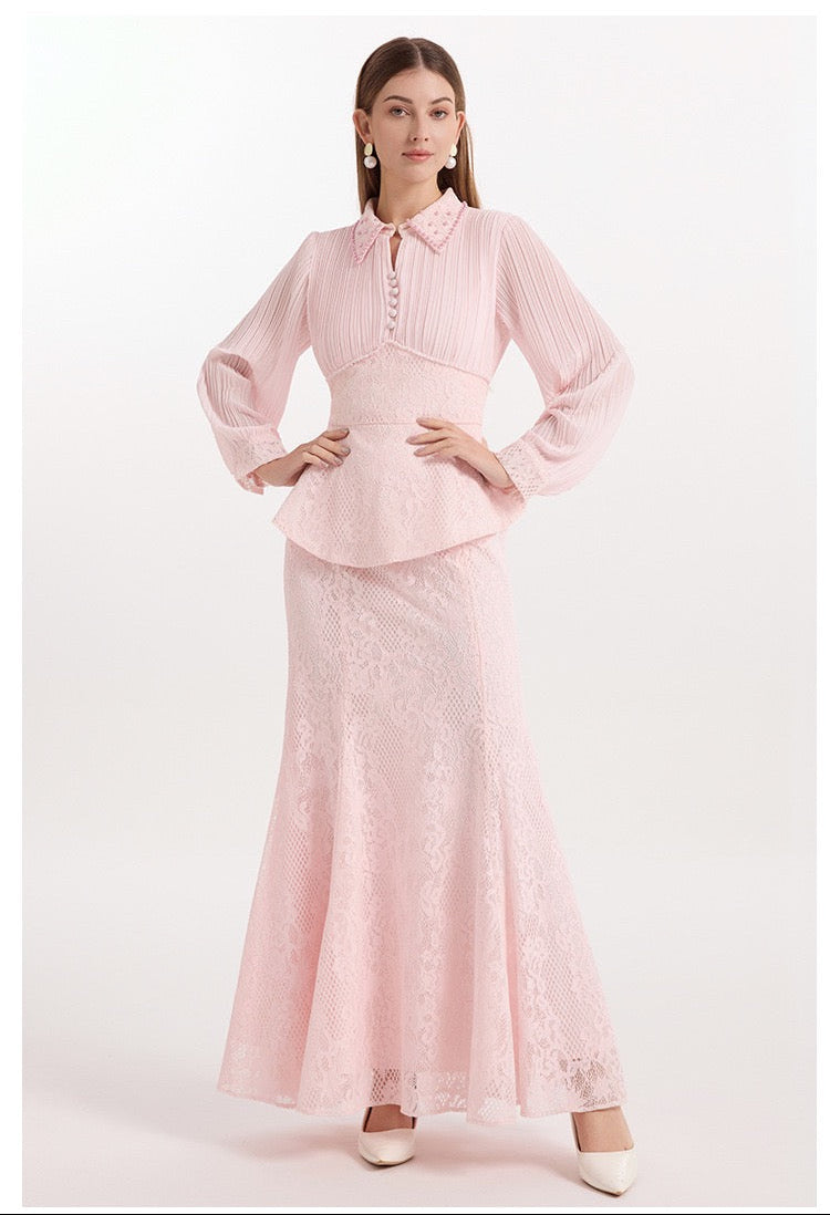 Zarif Kesim İkili Etek Takım