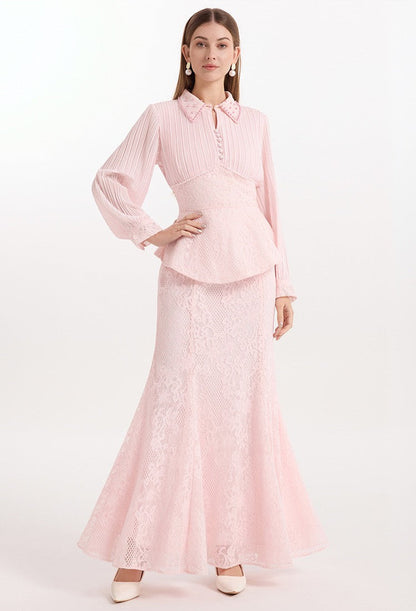 Zarif Kesim İkili Etek Takım