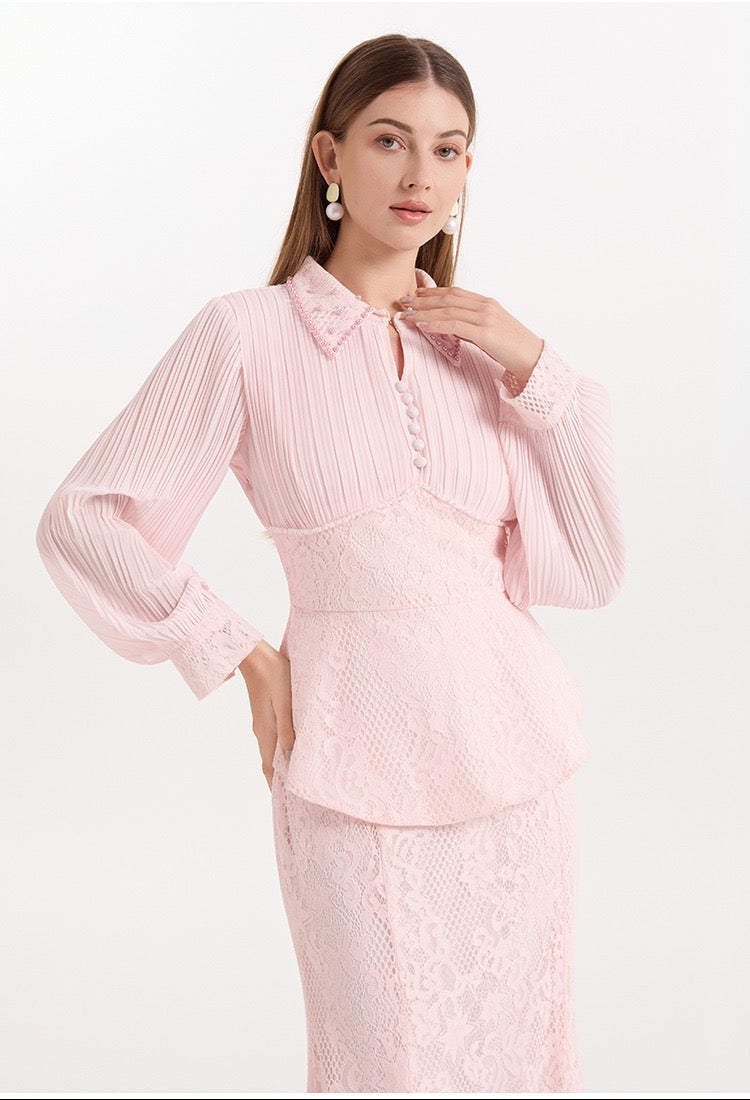 Zarif Kesim İkili Etek Takım