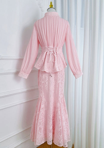 Zarif Kesim İkili Etek Takım