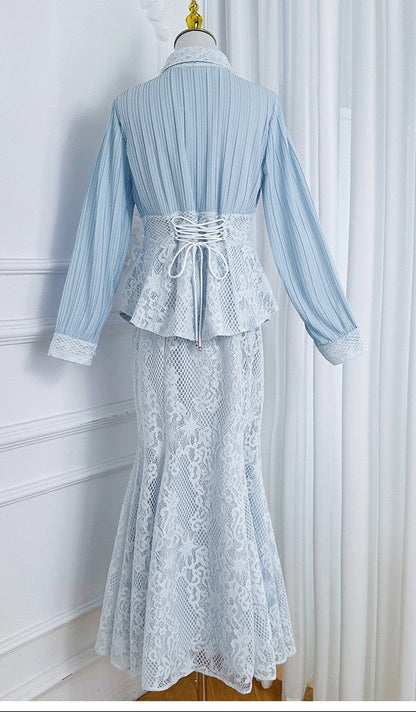 Zarif Kesim İkili Etek Takım