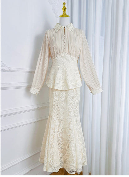 Zarif Kesim İkili Etek Takım