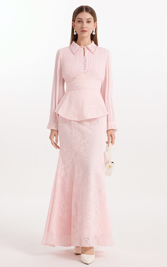 Zarif Kesim İkili Etek Takım