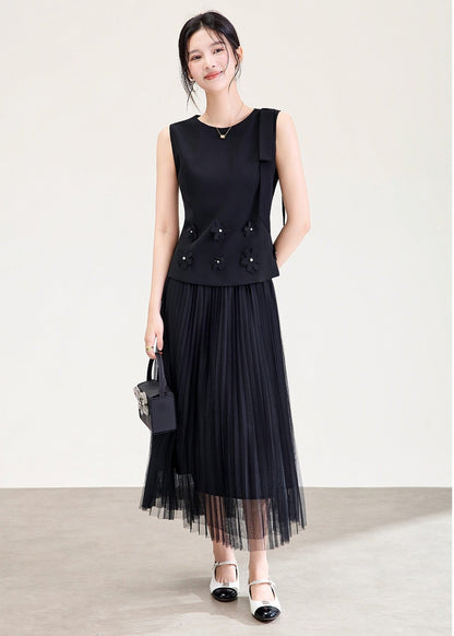 Camille Floral Tulle Skirt Set