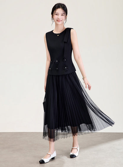 Camille Floral Tulle Skirt Set