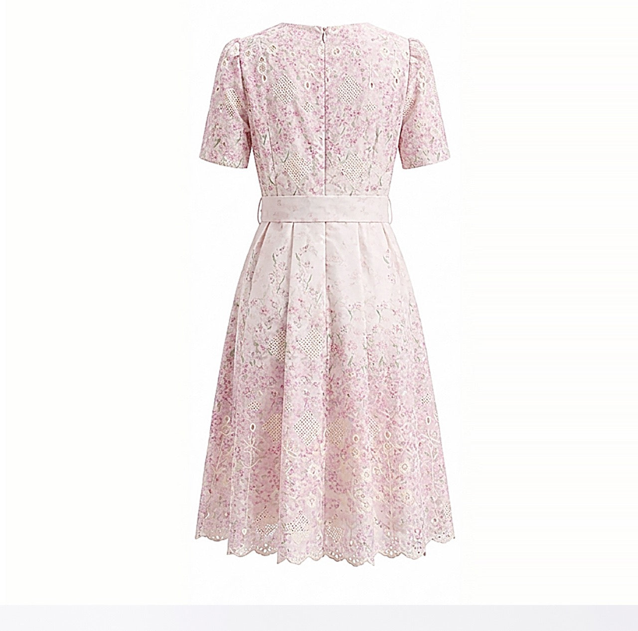 Adeline Embroidered Floral  Dress
