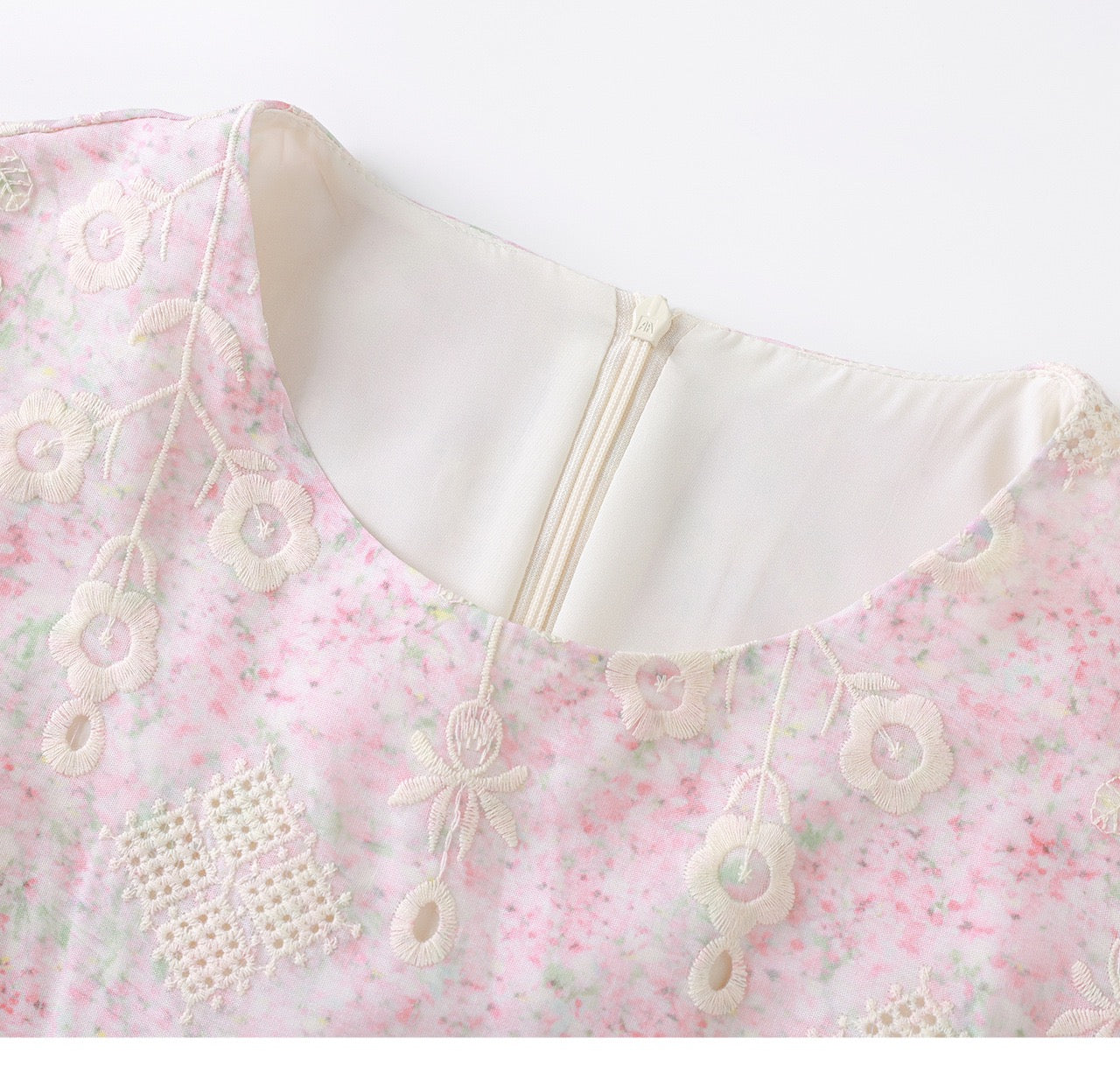 Adeline Embroidered Floral  Dress