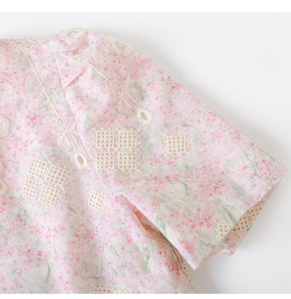 Adeline Embroidered Floral  Dress