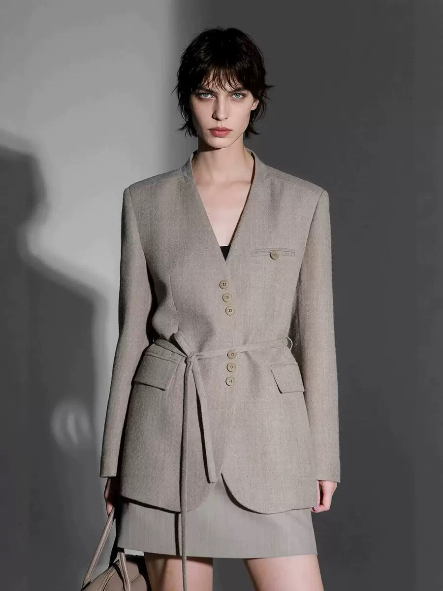 Margaux Kemerli %100 Yün Blazer