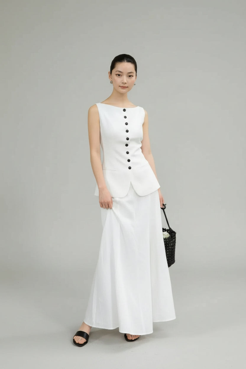 Alvera Yelek & Midi Etek Takım