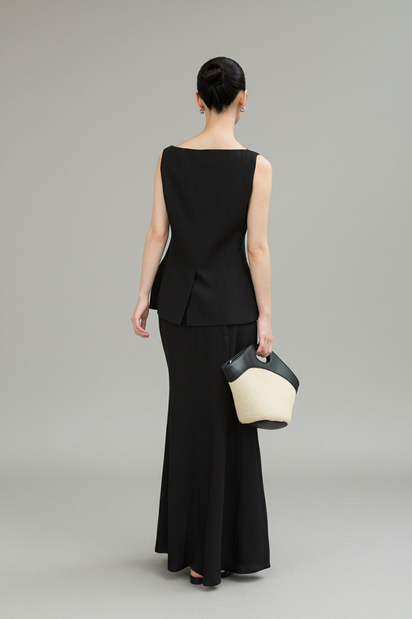 Alvera Yelek & Midi Etek Takım