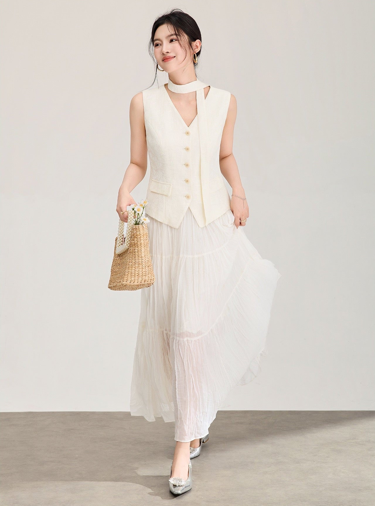 Camille Yelek & Midi Etek Takımı