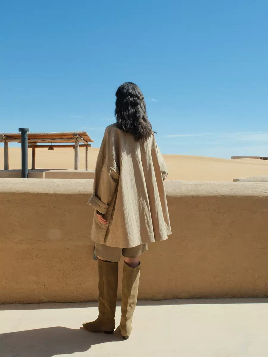 Arden Oversize Kruvaze Trençkot