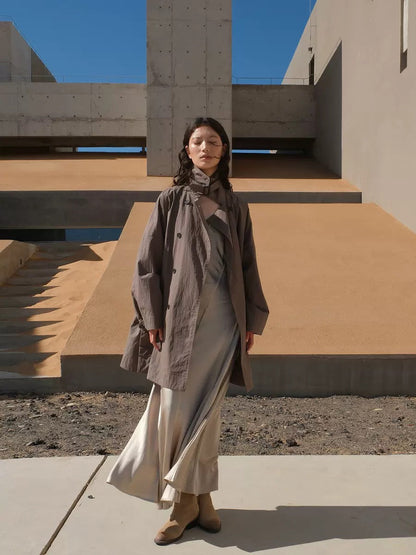 Arden Oversize Kruvaze Trençkot