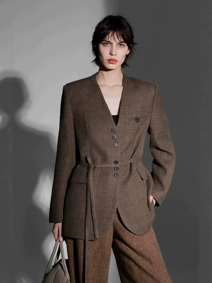 Margaux Kemerli %100 Yün Blazer