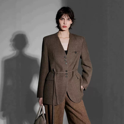 Margaux Kemerli %100 Yün Blazer