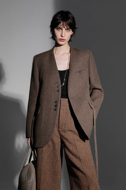 Margaux Kemerli %100 Yün Blazer