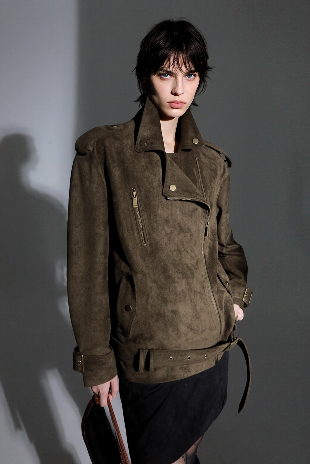 Sloane Vintage Süet Ceket