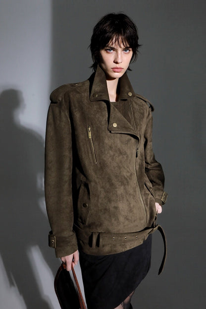 Sloane Vintage Süet Ceket