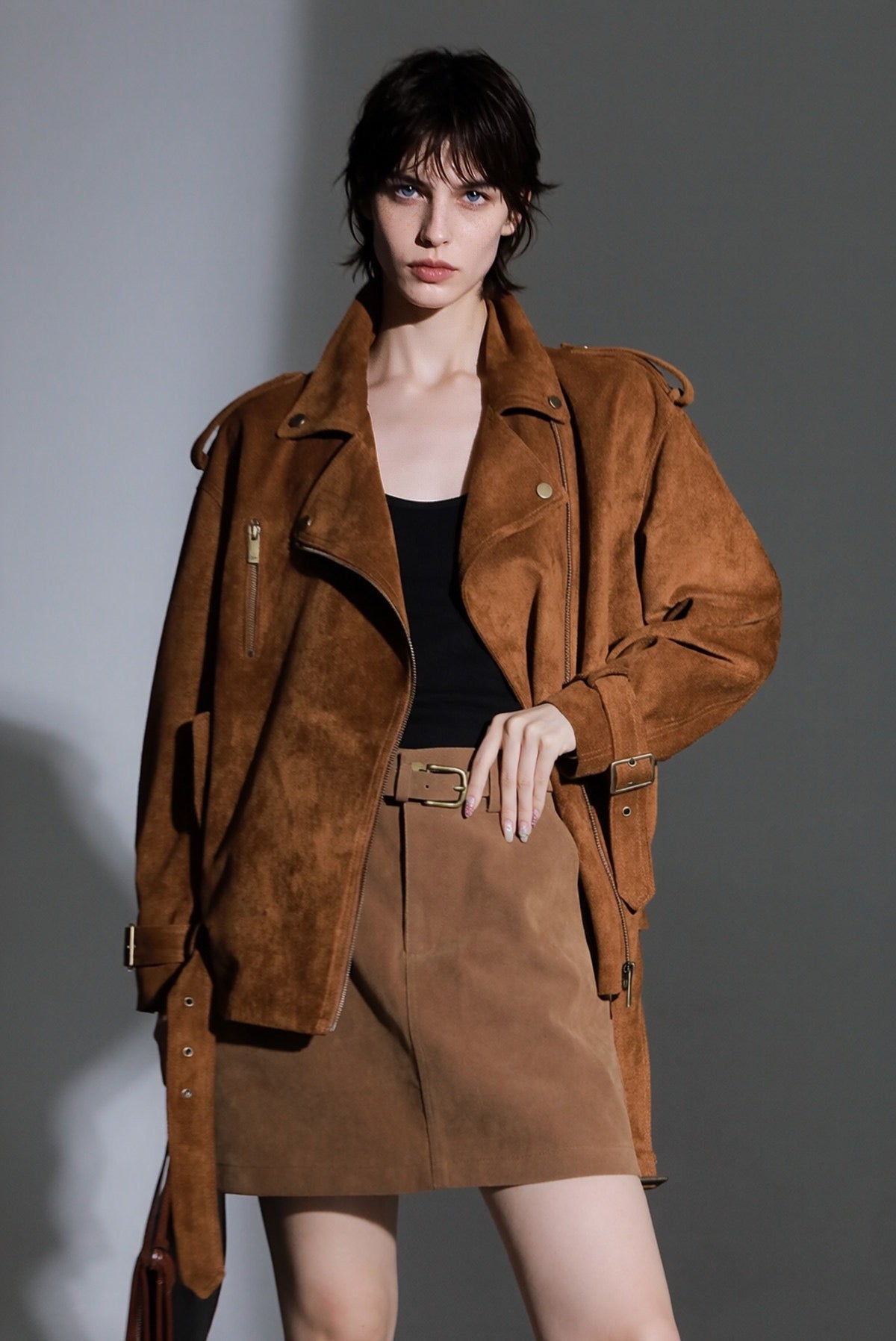 Sloane Vintage Süet Ceket