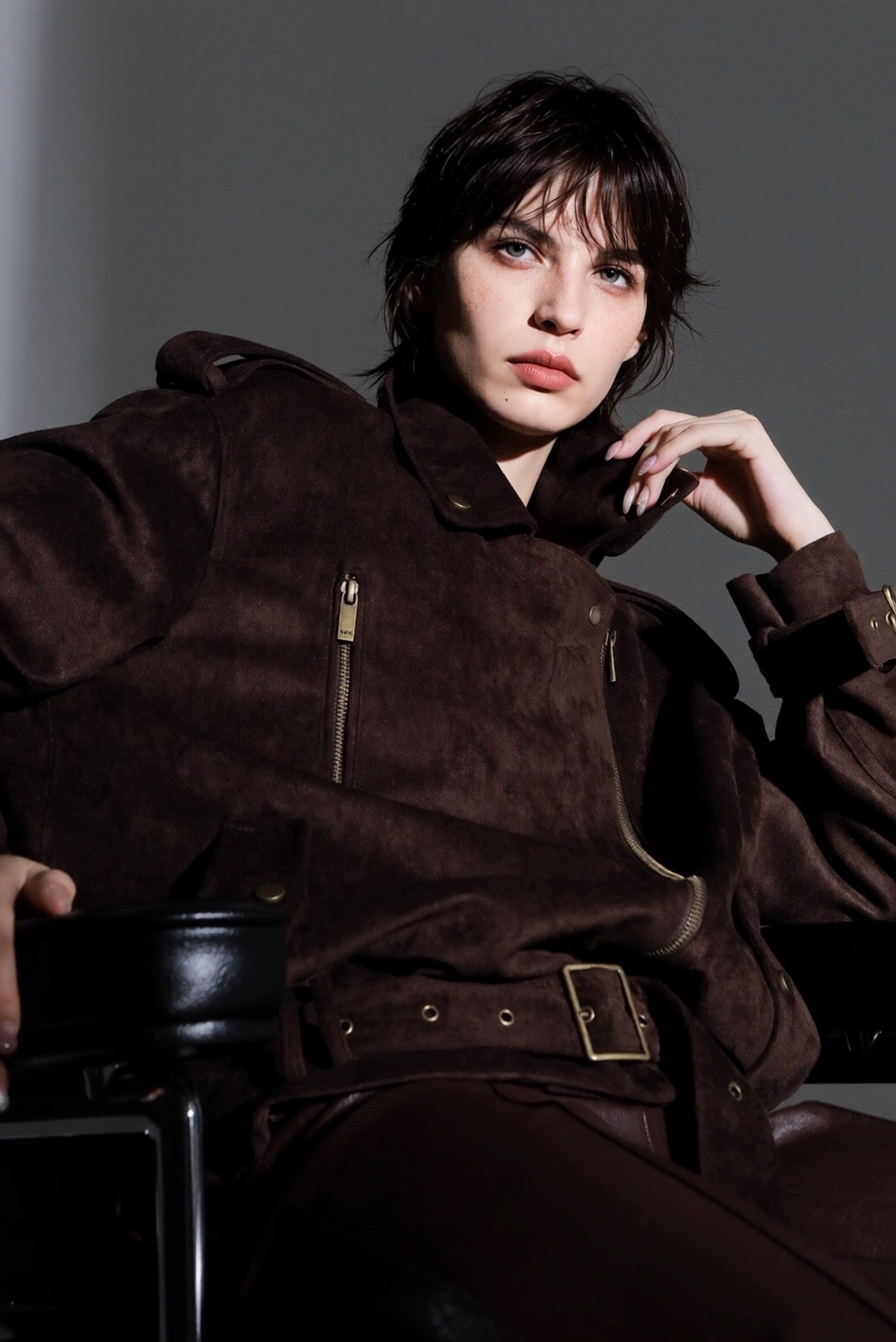 Sloane Vintage Süet Ceket