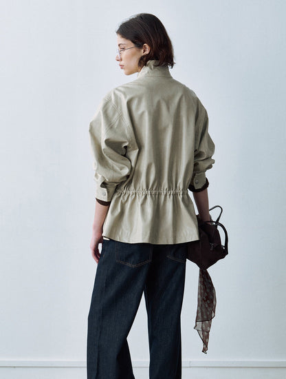 Arden Oversize Dik Yaka Ceket