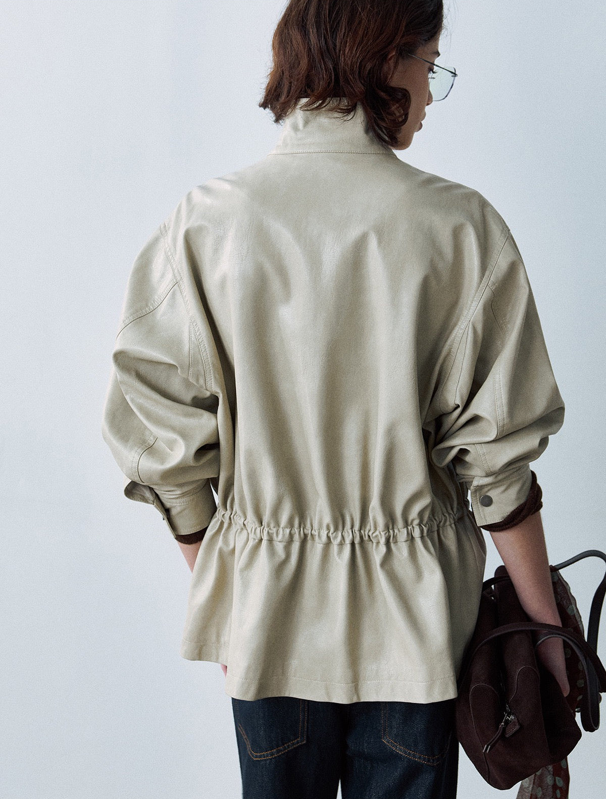 Arden Oversize Dik Yaka Ceket