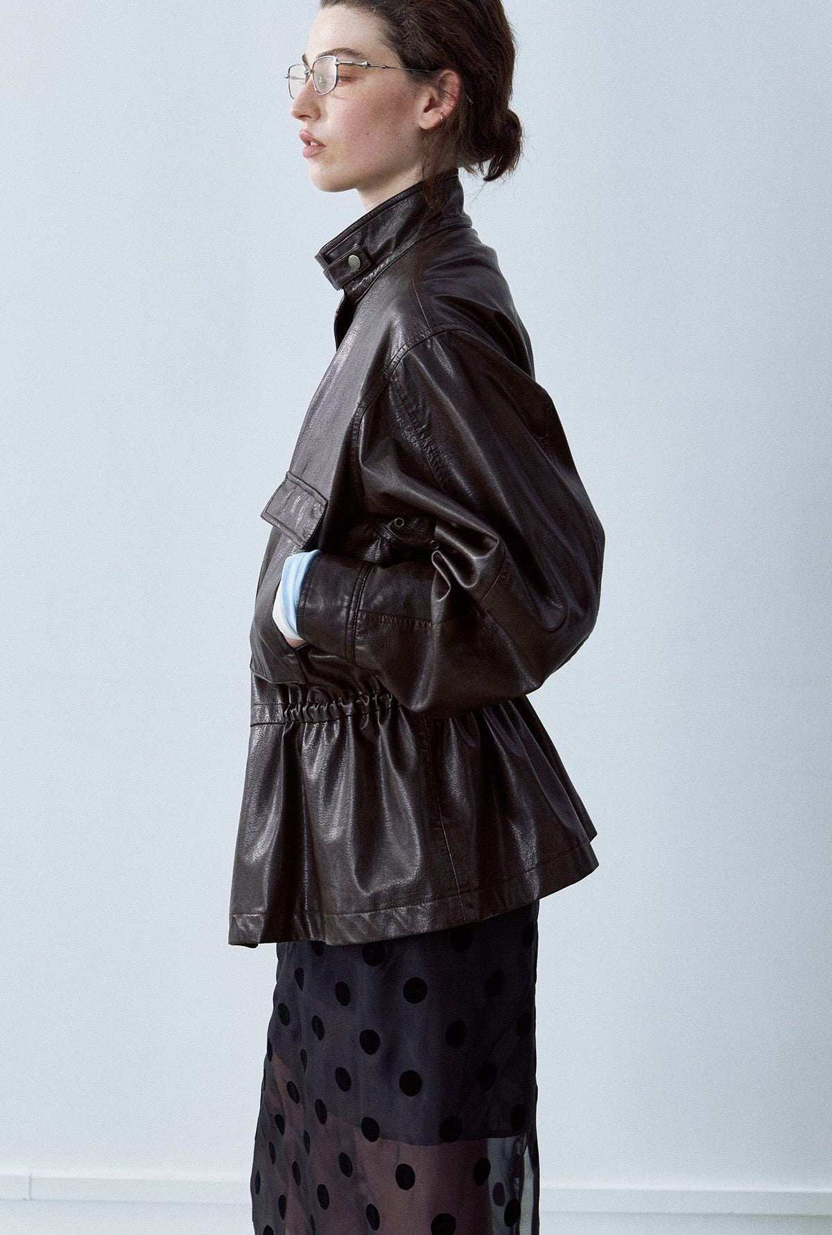 Arden Oversize Dik Yaka Ceket