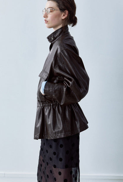 Arden Oversize Dik Yaka Ceket