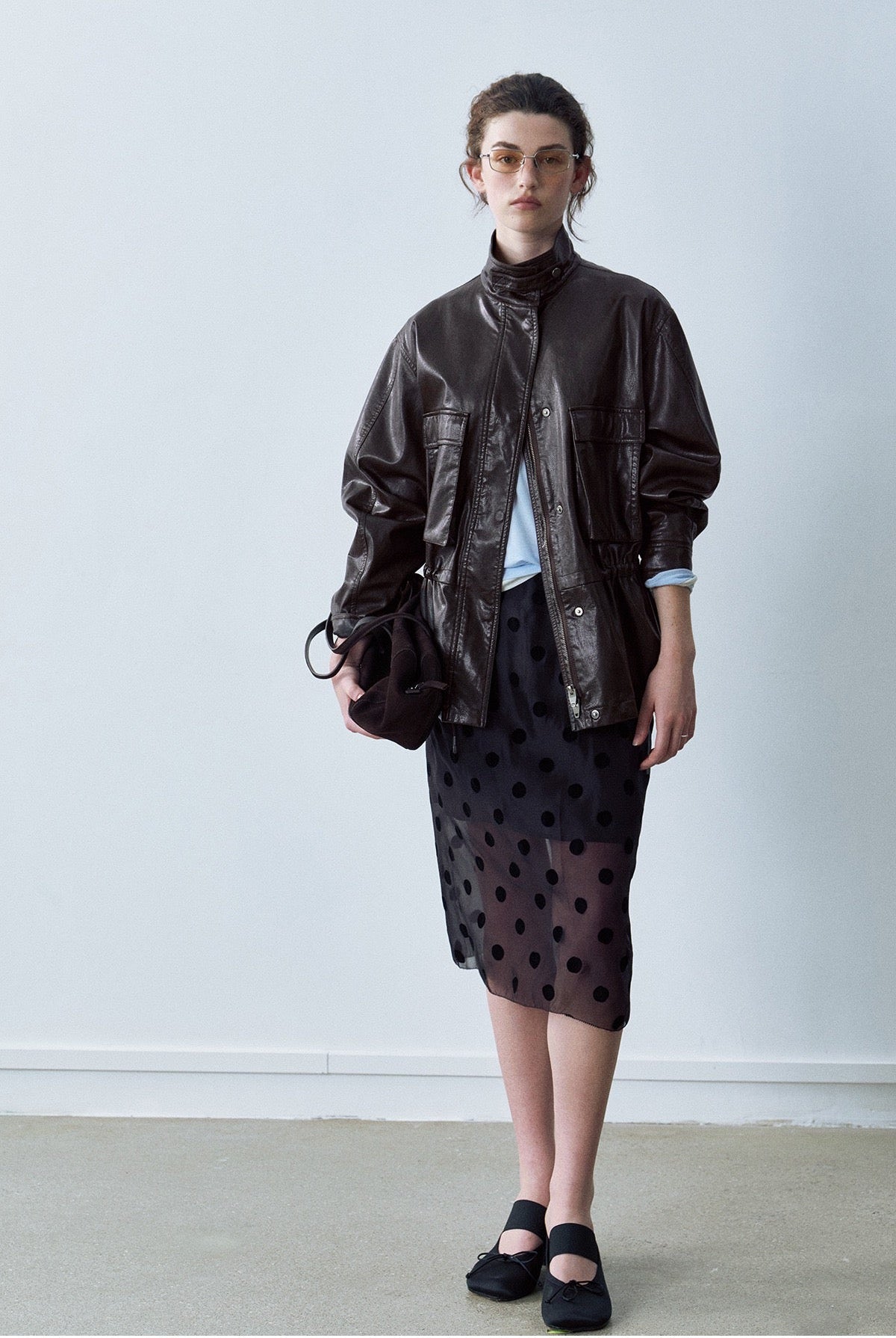 Arden Oversize Dik Yaka Ceket