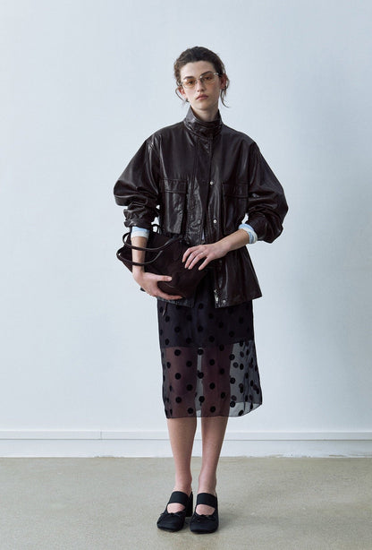 Arden Oversize Dik Yaka Ceket