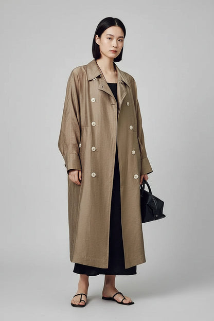 Kensington Tencel Lüks Yazlık Trençkot