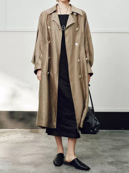 Kensington Tencel Lüks Yazlık Trençkot