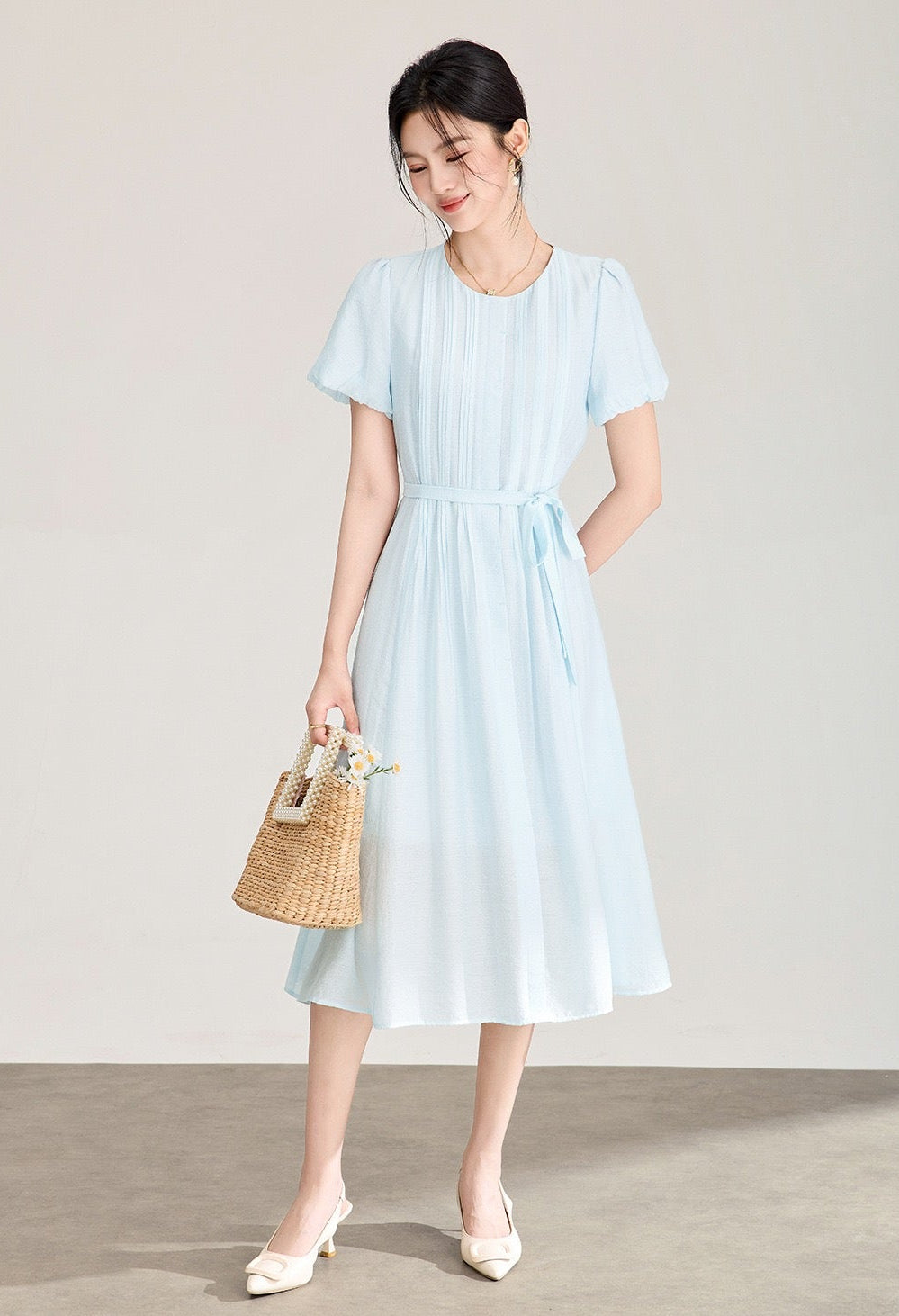 Isabelle Zarif Midi Elbise